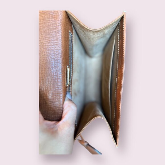 Loewe Barcelona Embossed Leather Top Handle Bag w/ Dust Bag - Picture 9 of 11